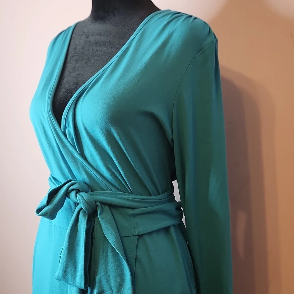 BANANA REPUBLIC Tie Front Belt Gemma True Wrap Silhouette Dress, size S